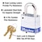 Master Lock Master Lock 1 in. H X 11/16 in. W X 1-1/8 in. L Steel 4-Pin Cylinder Exterior Padlock 7KA#P467 - alternate 7